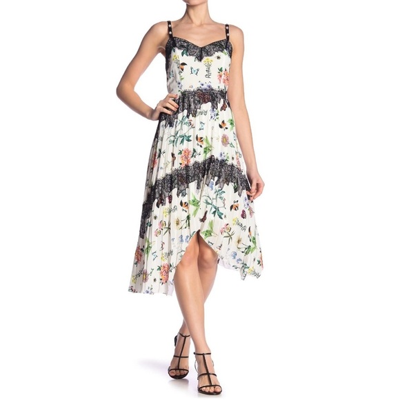 Joie | Onelia Porcelain Butterfly Dress NWT Size 10 - Picture 1 of 16